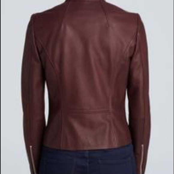 Andrew Marc & Richard Chai Casey Structured Moto - Picture 3 of 9